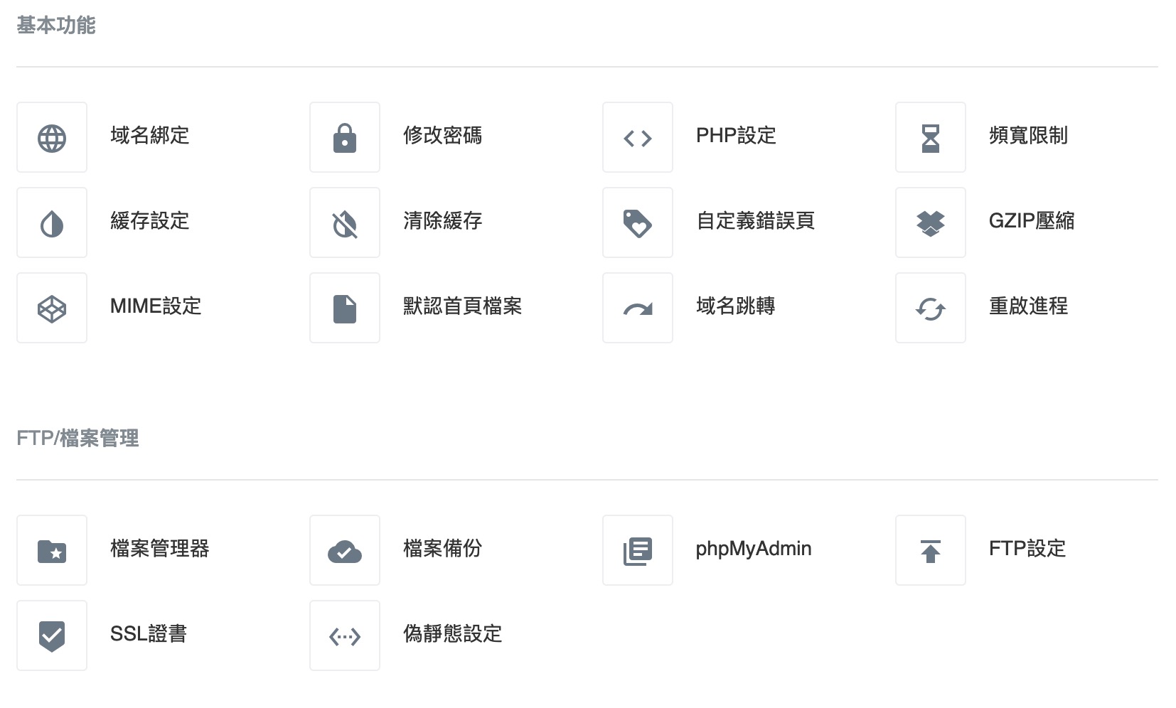 Control Panel